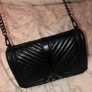 Rebecca Minkoff Chevron Love Crossbody!